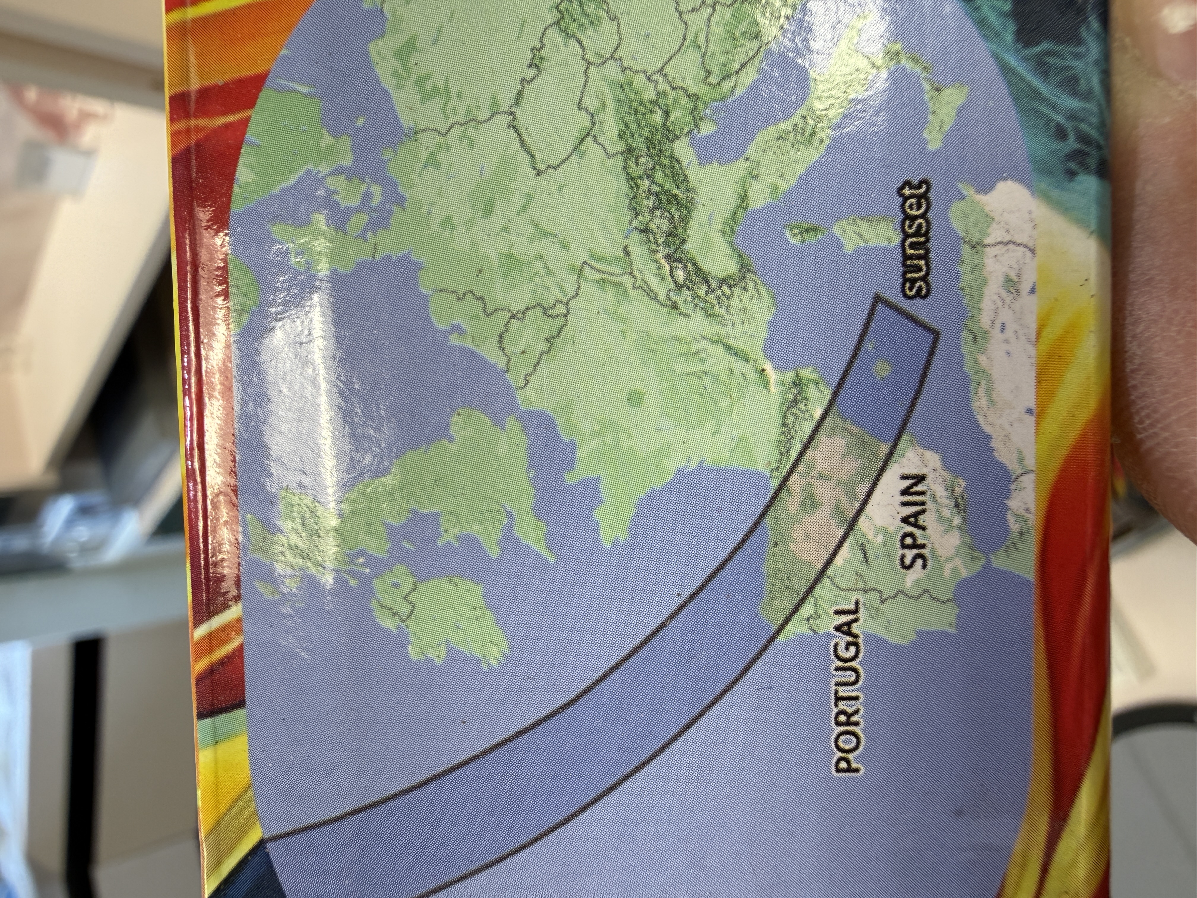 Verlauf der Totalität über Europa